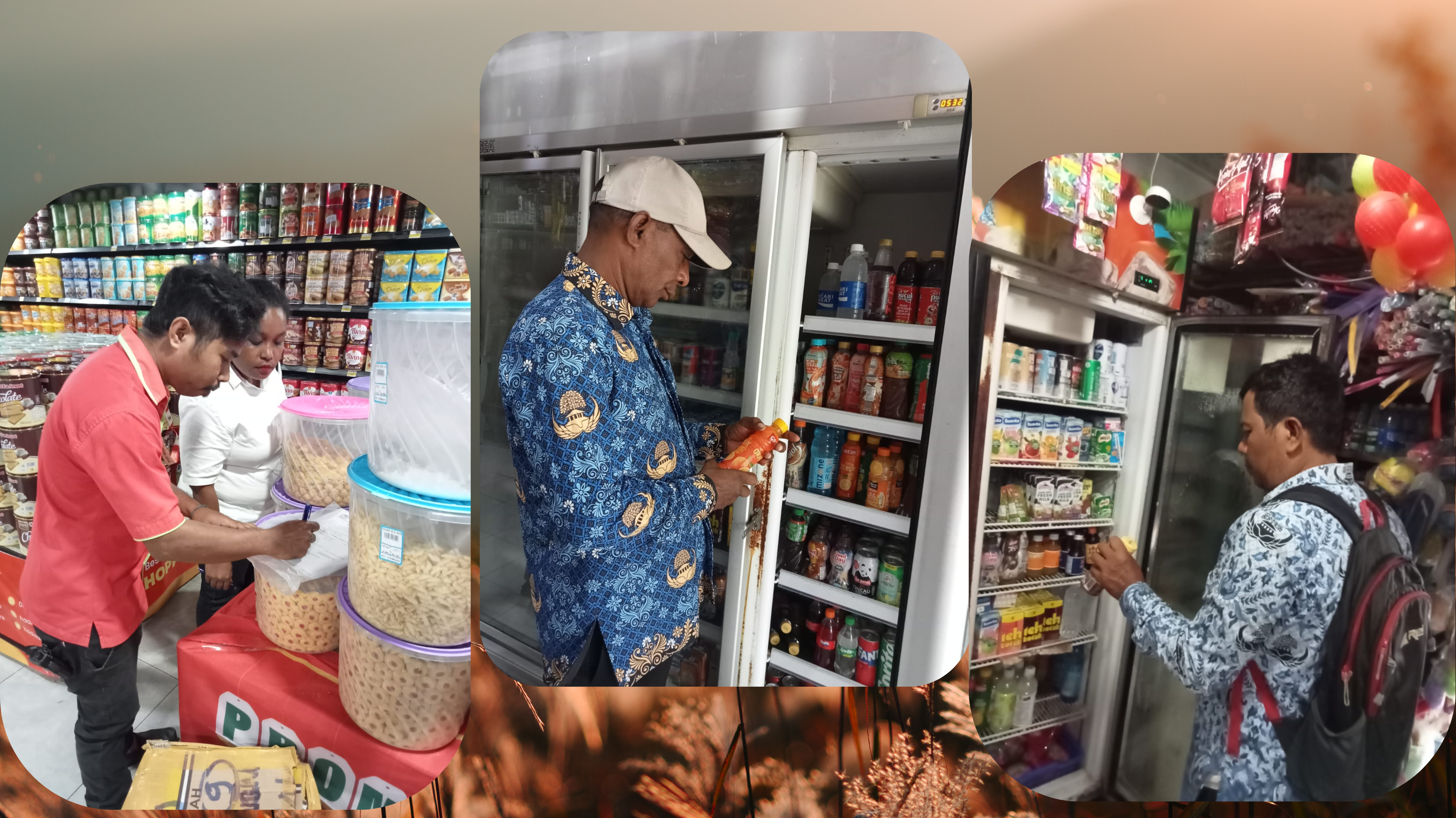 Bidang perlindungan konsumen melakukan pengawasan terhadap barang expired( Distrik Biak Kota)